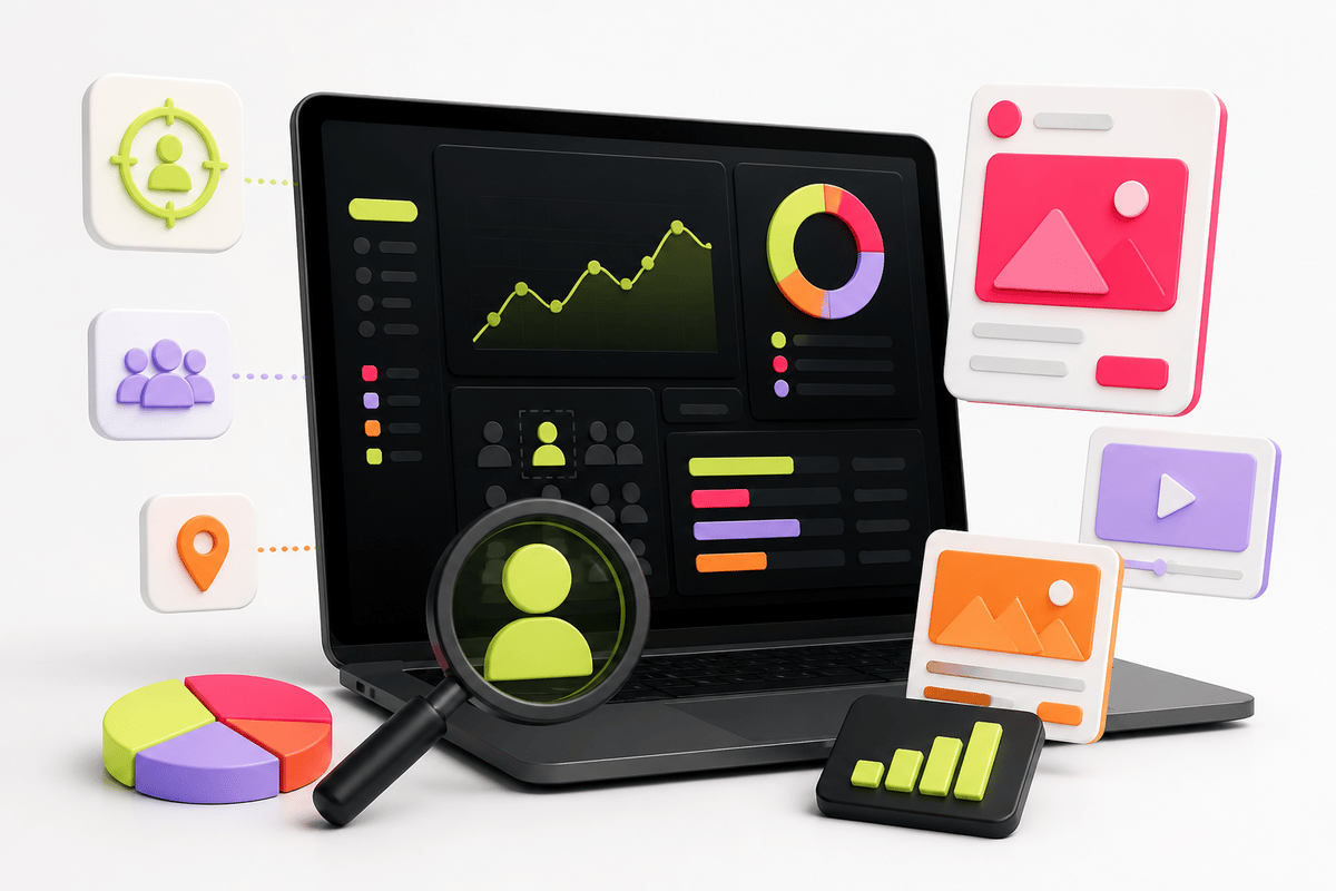 Ad targeting and campaign strategy dashboard